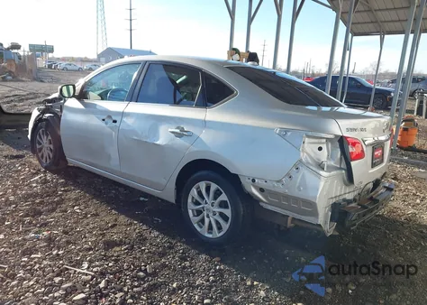 2018 Nissan Sentra Sv z USA, uszkodzony, nr VIN 3N1AB7AP6JL639476